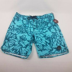 Lost Enterprise Boardshorts Mens 38 Swim Wear Rigid Blue